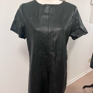 Zara Basi Leather Dress